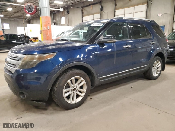 2012 Ford Explorer XLT with VIN 1FMHK8D81CGA20728, listed as a Copart auction lot 52518845 with 192,738 mi miles and Salvage Title. Bid and sale history available at carsss.com. Image 1.