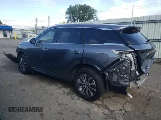 2025 Infiniti QX60 with VIN 5N1AL1ER4SC341441, listed as a Copart auction lot 56124485 with 5,975 mi miles and Salvage title. Bid and sale history available at DreamBid. Image 2.
