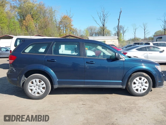 2013 Dodge Journey American Value with VIN 3C4PDCAB5DT671788, listed as a IAAI auction lot 42053985 with 128,074 mi miles and . Bid and sale history available at DreamBid. Image 13.