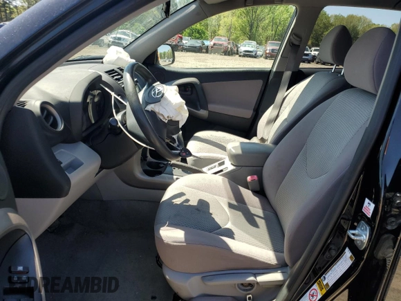 2008 Toyota RAV4 with VIN JTMZD33V785085518, listed as a Copart auction lot 52190235 with 0 mi miles and Salvage Title. Bid and sale history available at carsss.com. Image 7.
