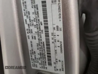 2020 Ford Escape SEL с VIN 1FMCU9H67LUC24664, выставлен на аукционе Copart как лот 54513255 с пробегом 63 607 миль миль и Списание • Salvage title. История ставок и продаж доступна на DreamBid. Изображение 14.