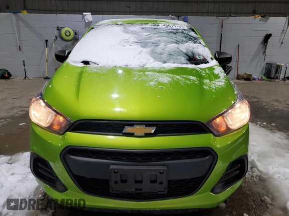 2016 Chevrolet Spark LS with VIN KL8CB6SA7GC576279, listed as a Copart auction lot 45019155 with 70,306 mi miles and Salvage Title. Bid and sale history available at carsss.com. Image 5.
