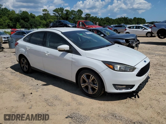 2017 Ford Focus SE with VIN 1FADP3FE9HL348123, listed as a Copart auction lot 64624965 with 58,650 mi miles and Clean title. Bid and sale history available at DreamBid. Image 4.