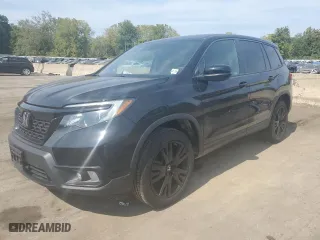 2021 Honda Passport Sport with VIN 5FNYF8H29MB004870, listed as a Copart auction lot 72014424 with 55,920 mi miles and Salvage Title. Bid and sale history available at carsss.com. Image 1.