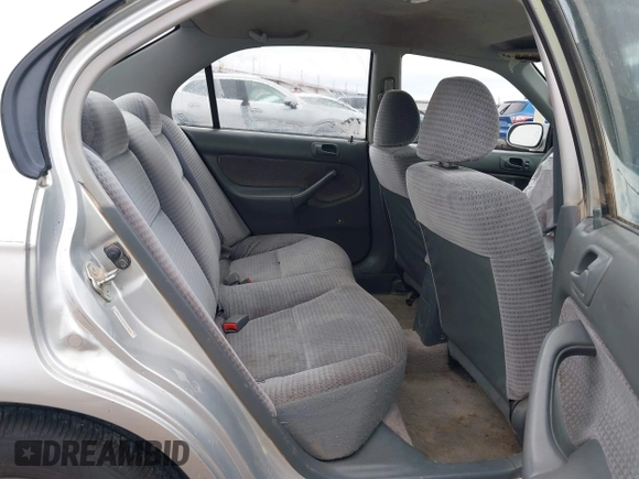 2000 Honda Civic VP z VIN 2HGEJ6613YH575630, wystawiony jako IAAI lot #41525214 z przebiegiem 251 481 mil mil oraz . Historia ofert i sprzedaży dostępna na DreamBid. Obrazek 8.
