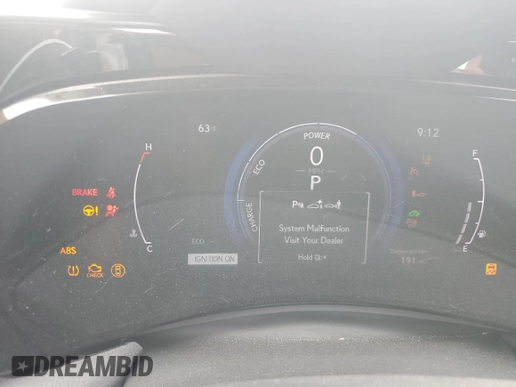 2024 Lexus NX 350h Premium с VIN 2T2GKCEZ6RC026831, выставлен на аукционе Copart как лот 57184185 с пробегом Не указан миль и Списание • Salvage title. История ставок и продаж доступна на DreamBid. Изображение 9.