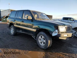 1998 Toyota Land Cruiser with VIN JT3HT05J0W0015414, listed as a Copart auction lot 41781205 with 330,721 mi miles and Salvage Title. Bid and sale history available at carsss.com. Image 4.