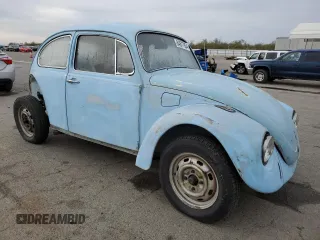1968 Volkswagen Beetle with VIN 118774812, listed as a Copart auction lot 84677834 with 16,098 mi miles and Clean Title. Bid and sale history available at DreamBid. Image 4.