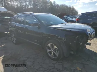 2020 Jeep Cherokee Limited with VIN 1C4PJLDB8LD525619, listed as a Copart auction lot 46681475 with 85,316 mi miles and Salvage Title. Bid and sale history available at carsss.com. Image 4.