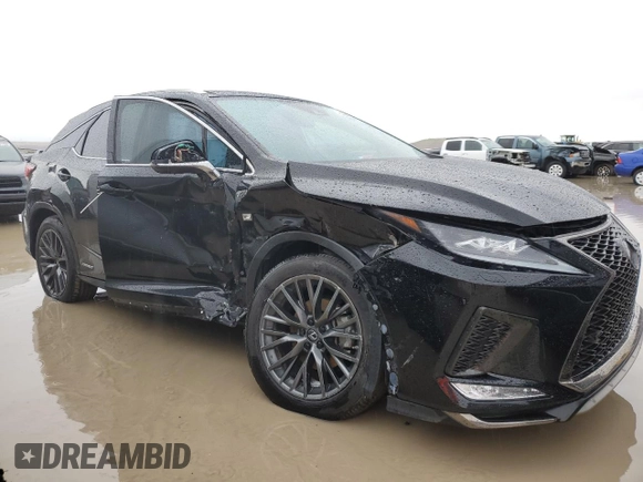 2020 Lexus RX with VIN 2T2YGMDA4LC052181, listed as a Copart auction lot 42141364 with 64,045 mi miles. Bid and sale history available at carsss.com. Image 4.