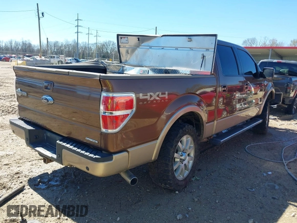 2012 Ford F-150 XL with VIN 1FTFW1EF5CKD81493, listed as a IAAI auction lot 41664846 with 213,004 mi miles. Bid and sale history available at carsss.com. Image 4.