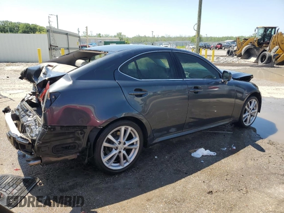 2006 Lexus IS 250 with VIN JTHBK262665019069, listed as a Copart auction lot 53447695 with 181,359 mi miles and Salvage title. Bid and sale history available at DreamBid. Image 3.