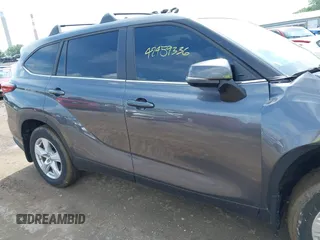2023 Toyota Highlander L with VIN 5TDKDRAH8PS019733, listed as a IAAI auction lot 42459336 with 11,278 mi miles and . Bid and sale history available at DreamBid. Image 14.