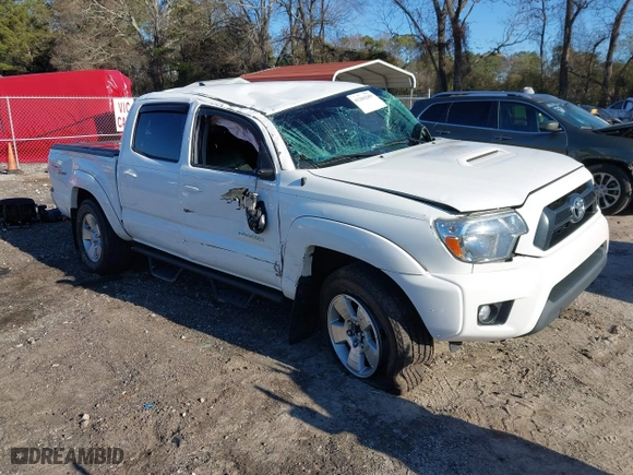 2013 Toyota Tacoma PreRunner with VIN 3TMJU4GN4DM150682, listed as a IAAI auction lot 41206289 with 66,179 mi miles. Bid and sale history available at carsss.com. Image 1.
