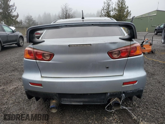 2008 Mitsubishi Lancer Evolution GSR with VIN JA3AW86V48U049290, listed as a Copart auction lot 88824285 with 50,775 mi miles and Clean Title. Bid and sale history available at carsss.com. Image 6.