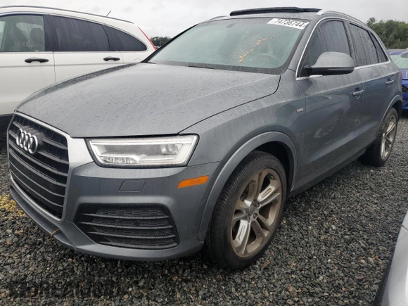 2016 Audi Q3 Prestige with VIN WA1FFCFSXGR011641, listed as a Copart auction lot 74736744 with 52,431 mi miles and Non repairable. Bid and sale history available at DreamBid. Image 1.