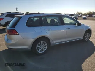 2017 Volkswagen Golf SportWagen S with VIN 3VWC17AU9HM511376, listed as a Copart auction lot 76780114 with 16,480 mi miles and Salvage Title. Bid and sale history available at carsss.com. Image 3.