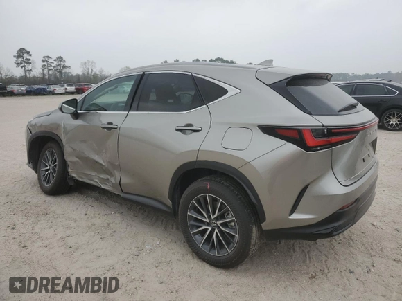 2022 Lexus NX with VIN 2T2ADCAZXNC001110, listed as a Copart auction lot 49154505 with 2,623 mi miles and Salvage Title. Bid and sale history available at carsss.com. Image 2.