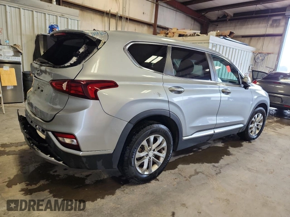 2020 Hyundai Santa Fe SE with VIN 5NMS23AD2LH248681, listed as a Copart auction lot 61651745 with 63,672 mi miles and Salvage title. Bid and sale history available at DreamBid. Image 3.