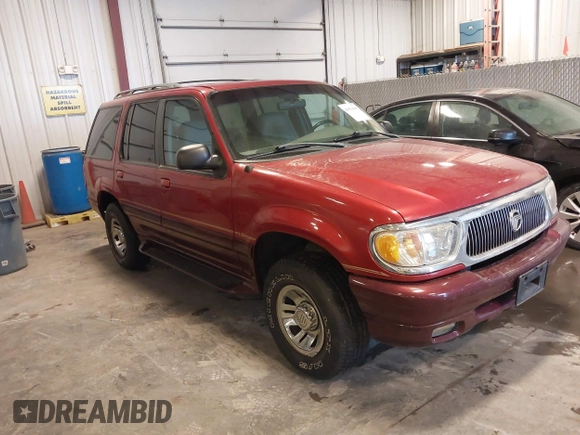 1998 Mercury Mountaineer z VIN 4M2ZU55P2WUJ00109, wystawiony jako IAAI lot #41833690 z przebiegiem 119 073 mil mil oraz . Historia ofert i sprzedaży dostępna na DreamBid. Obrazek 1.