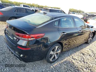 2019 Kia Optima LX with VIN 5XXGT4L36KG375315, listed as a Copart auction lot 51592535 with 53,103 mi miles and Salvage Title. Bid and sale history available at carsss.com. Image 3.