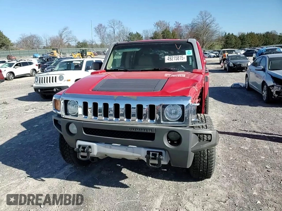 2008 Hummer H3 SUV Luxury with VIN 5GTEN13E788181236, listed as a Copart auction lot 49215815 with 209,136 mi miles and Salvage Title. Bid and sale history available at carsss.com. Image 11.