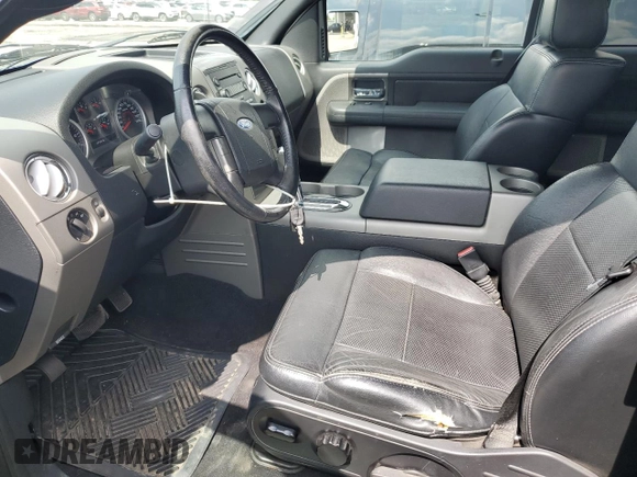 2006 Ford F-150 XLT with VIN 1FTPX14536FA56767, listed as a Copart auction lot 61500475 with 198,967 mi miles and Clean title. Bid and sale history available at DreamBid. Image 7.