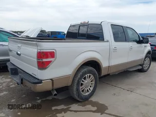 2011 Ford F-150 XL with VIN 1FTFW1CFXBKD37720, listed as a IAAI auction lot 41457337 with 213,864 mi miles. Bid and sale history available at carsss.com. Image 4.