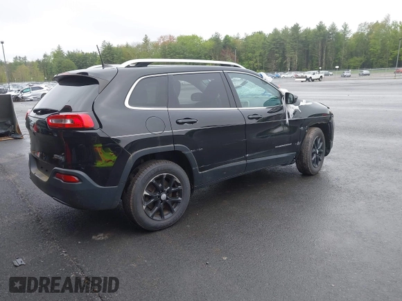 2017 Jeep Cherokee Latitude with VIN 1C4PJMCB7HW651716, listed as a IAAI auction lot 42275352 with 124,152 mi miles and . Bid and sale history available at DreamBid. Image 4.