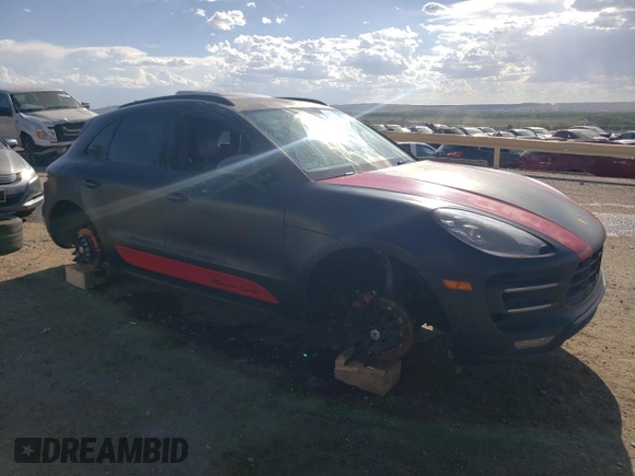 2017 Porsche Macan Turbo с VIN WP1AF2A56HLB61843, выставлен на аукционе Copart как лот 67157044 с пробегом 91 471 миль миль и Списание • Salvage title. История ставок и продаж доступна на DreamBid. Изображение 4.