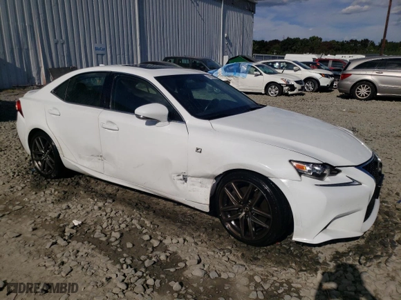 2015 Lexus IS 350 with VIN JTHCE1D23F5008300, listed as a Copart auction lot 74516744 with 96,320 mi miles and Salvage Title. Bid and sale history available at carsss.com. Image 4.