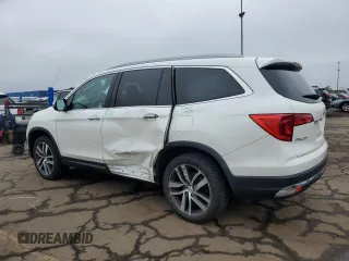 2018 Honda Pilot Elite with VIN 5FNYF6H07JB036442, listed as a Copart auction lot 57553945 with 107,657 mi miles and Clean title. Bid and sale history available at DreamBid. Image 2.