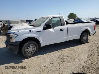 2016 Ford F-150 XL z VIN 1FTMF1C80GKE04177, wystawiony jako Copart lot #56697475 z przebiegiem Nie podano mil oraz Szkoda całkowita • Salvage title. Historia ofert i sprzedaży dostępna na DreamBid. Obrazek 1.