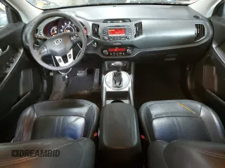 2011 Kia Sportage EX with VIN KNDPCCA22B7041389, listed as a Copart auction lot 60989105 with 98,542 mi miles and Salvage title. Bid and sale history available at DreamBid. Image 8.