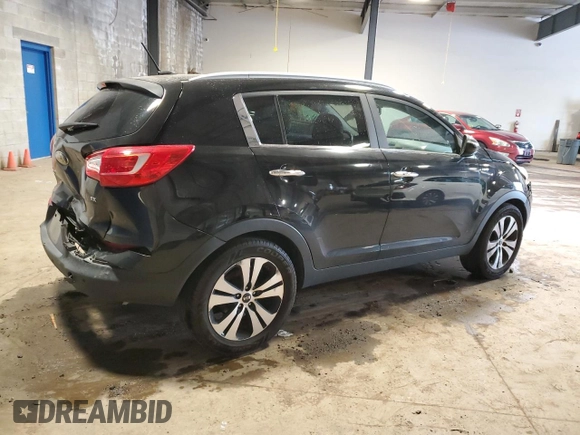 2013 Kia Sportage EX z VIN KNDPCCA25D7428067, wystawiony jako Copart lot #59466905 z przebiegiem 213 535 mil mil oraz Szkoda całkowita • Salvage title. Historia ofert i sprzedaży dostępna na DreamBid. Obrazek 3.