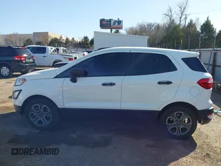 2020 Ford EcoSport S with VIN MAJ3S2FE3LC333582, listed as a IAAI auction lot 41757495 with 67,948 mi miles and . Bid and sale history available at DreamBid. Image 15.
