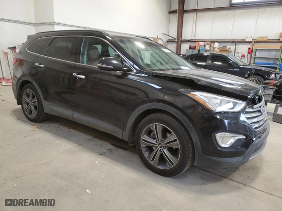 2016 Hyundai Santa Fe XL Limited with VIN KM8SNDHF8GU150446, listed as a Copart auction lot 76959744 with 122,374 mi miles and Salvage Title. Bid and sale history available at carsss.com. Image 4.