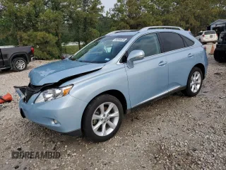 2012 Lexus RX 350 with VIN 2T2ZK1BA0CC074845, listed as a Copart auction lot 53956635 with 206,838 mi miles and Salvage Title. Bid and sale history available at DreamBid. Image 1.