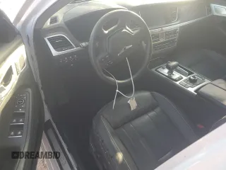 2018 Genesis G80 5.0L Ultimate with VIN KMHGN4JF5JU240578, listed as a Copart auction lot 76114604 with 0 mi miles and Non Repairable. Bid and sale history available at carsss.com. Image 8.
