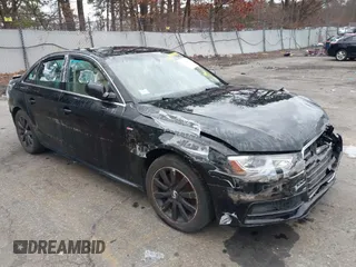 2015 Audi A4 Premium with VIN WAUBFAFL5FN025161, listed as a IAAI auction lot 38890494 with 1 mi miles. Bid and sale history available at carsss.com. Image 1.