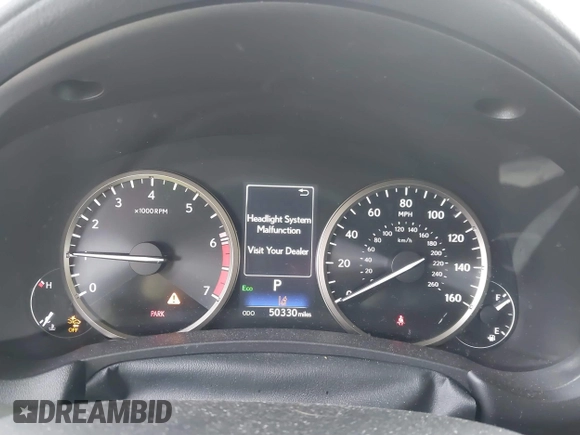 2021 Lexus NX with VIN JTJDARDZ0M2256402, listed as a IAAI auction lot 41704205 with 50,330 mi miles. Bid and sale history available at carsss.com. Image 7.