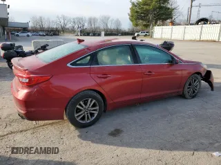 2017 Hyundai Sonata 2.4L with VIN 5NPE24AF7HH512380, listed as a Copart auction lot 84709714 with 161,747 mi miles and Salvage Title. Bid and sale history available at carsss.com. Image 3.