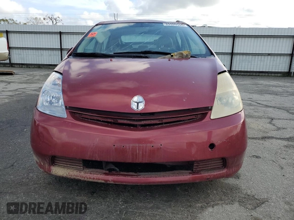 2004 Toyota Prius with VIN JTDKB20U240017969, listed as a Copart auction lot 89409555 with 215,305 mi miles and Salvage Title. Bid and sale history available at carsss.com. Image 5.
