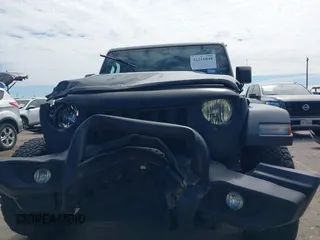 2018 Jeep Wrangler Sport with VIN 1C4GJXAN2JW221404, listed as a IAAI auction lot 42216848 with 53,882 mi miles and . Bid and sale history available at DreamBid. Image 6.