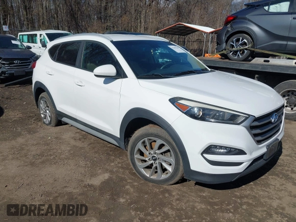 2017 Hyundai Tucson SE with VIN KM8J3CA40HU403622, listed as a IAAI auction lot 41698388 with 98,620 mi miles. Bid and sale history available at carsss.com. Image 1.