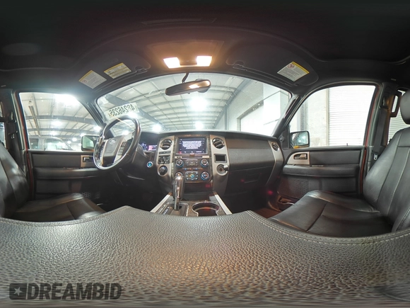 2017 Ford Expedition EL Limited with VIN 1FMJK2AT2HEA73867, listed as a Copart auction lot 48246235 with 138,462 mi miles and Salvage Title. Bid and sale history available at carsss.com. Image 15.