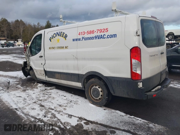 2019 Ford Transit with VIN 1FTYR1YMXKKA90870, listed as a IAAI auction lot 41327304 with 92,865 mi miles and . Bid and sale history available at DreamBid. Image 3.