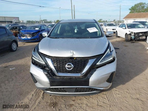2019 Nissan Murano S with VIN 5N1AZ2MJ4KN160974, listed as a IAAI auction lot 41885386 with 46,928 mi miles. Bid and sale history available at carsss.com. Image 12.