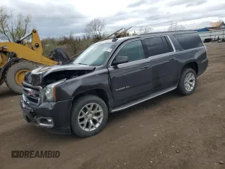 2016 GMC Yukon XL SLT with VIN 1GKS2GKC3GR282521, listed as a Copart auction lot 53453175 with 102,250 mi miles and Salvage Title. Bid and sale history available at carsss.com. Image 1.