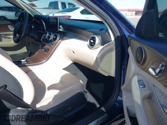 2018 Mercedes-Benz C 300 with VIN WDDWF4JBXJR415992, listed as a IAAI auction lot 41681884 with 49,695 mi miles and . Bid and sale history available at DreamBid. Image 5.